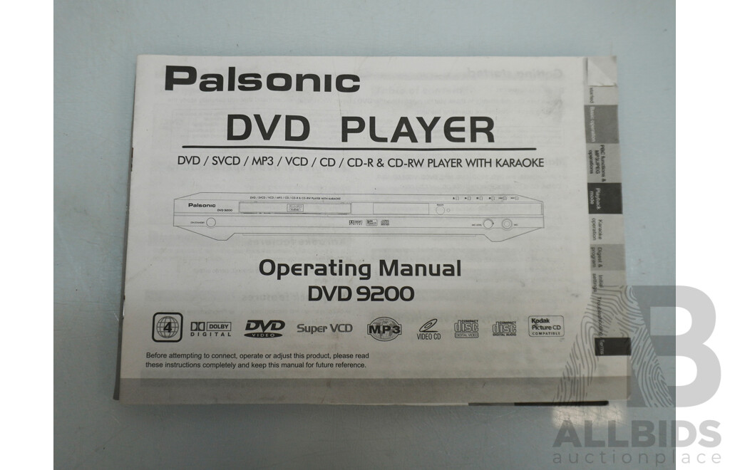 Tevion (MD 2744) 6 Head Hi-Fi Stereo System/DVD Player