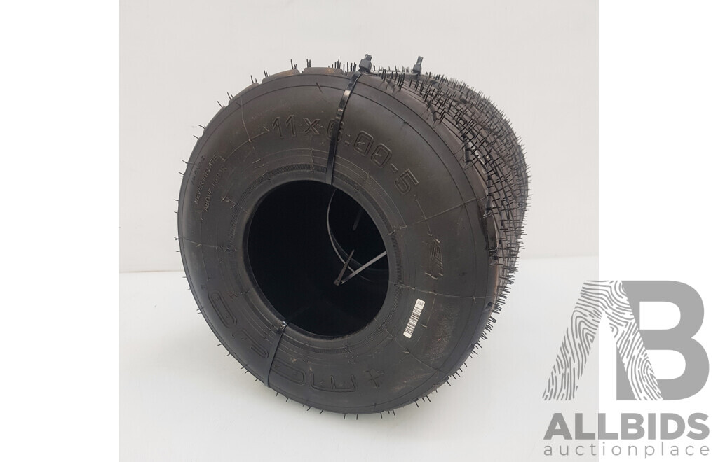 Pair of MOJO Kart Tyres