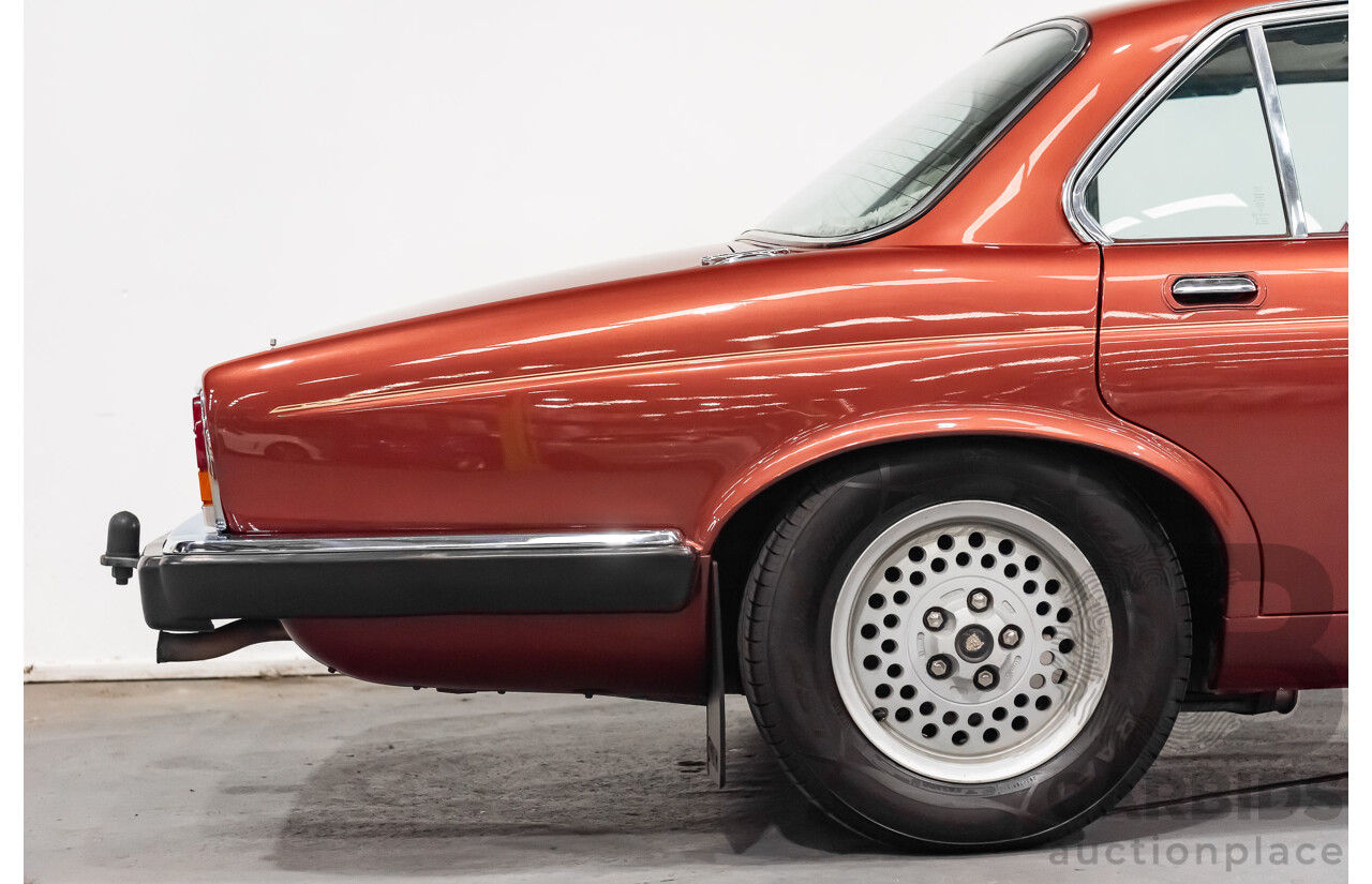 12/1985 Jaguar XJ6 Sovereign 4.2 4d Sedan Cranberry Red 4.2L