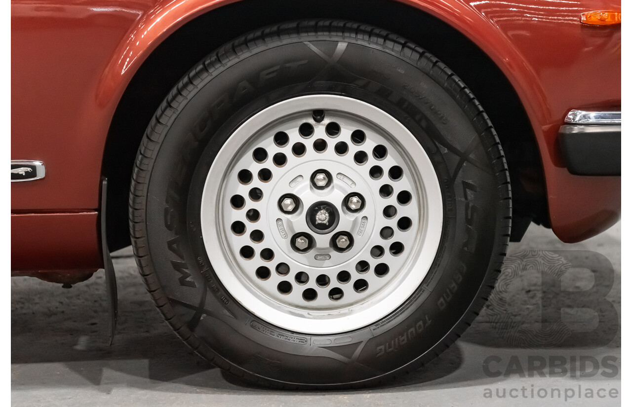 12/1985 Jaguar XJ6 Sovereign 4.2 4d Sedan Cranberry Red 4.2L