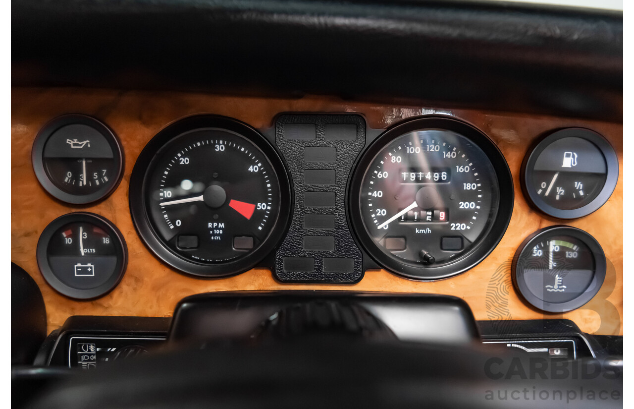 12/1985 Jaguar XJ6 Sovereign 4.2 4d Sedan Cranberry Red 4.2L