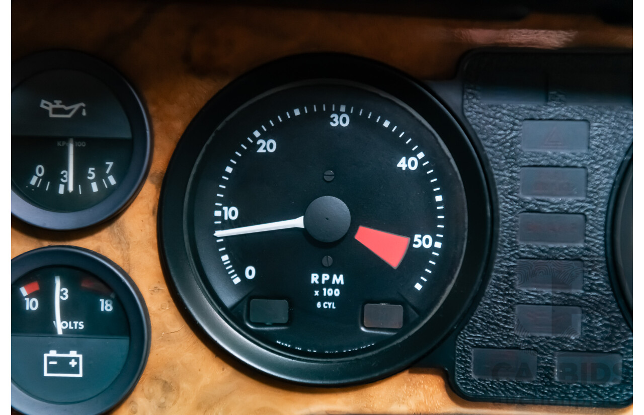 12/1985 Jaguar XJ6 Sovereign 4.2 4d Sedan Cranberry Red 4.2L