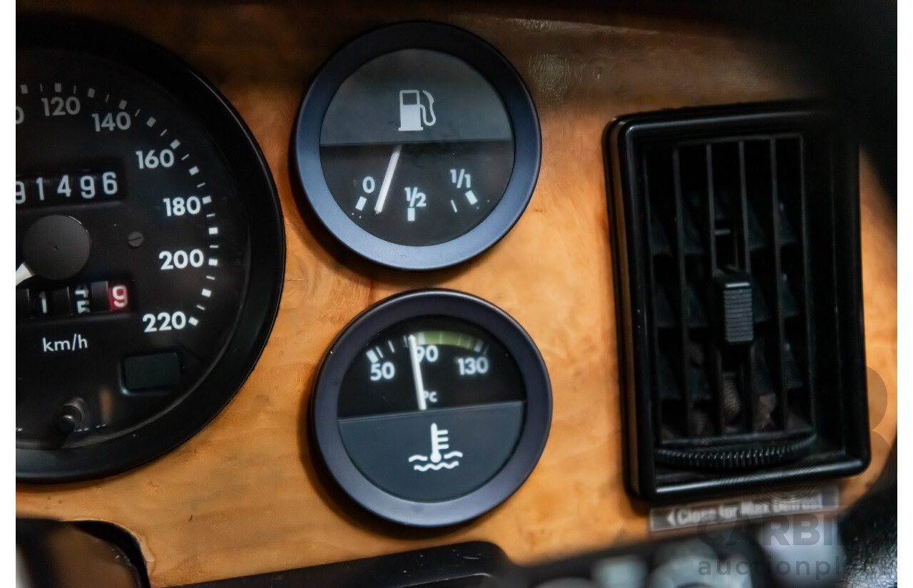 12/1985 Jaguar XJ6 Sovereign 4.2 4d Sedan Cranberry Red 4.2L