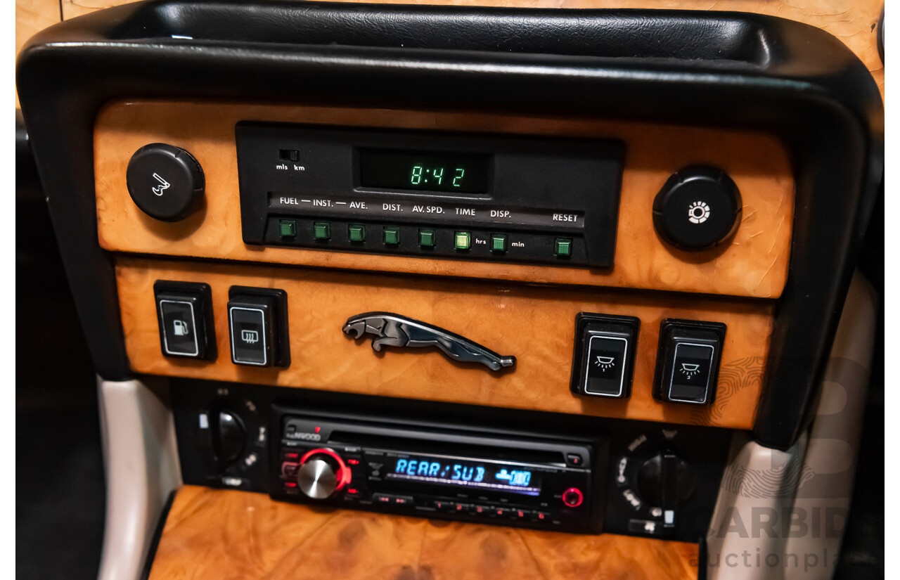 12/1985 Jaguar XJ6 Sovereign 4.2 4d Sedan Cranberry Red 4.2L