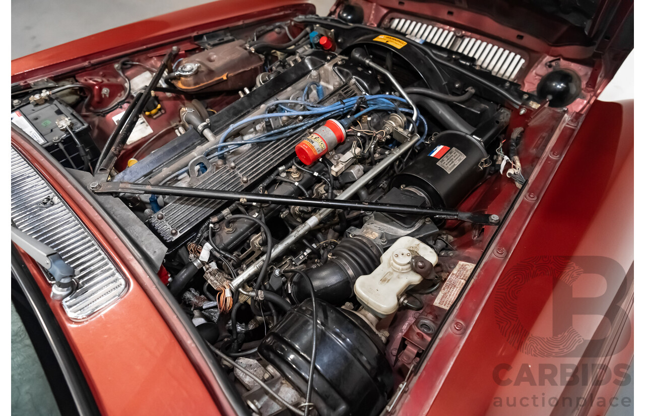 12/1985 Jaguar XJ6 Sovereign 4.2 4d Sedan Cranberry Red 4.2L