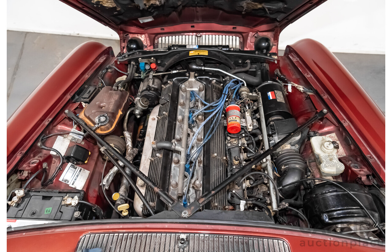 12/1985 Jaguar XJ6 Sovereign 4.2 4d Sedan Cranberry Red 4.2L