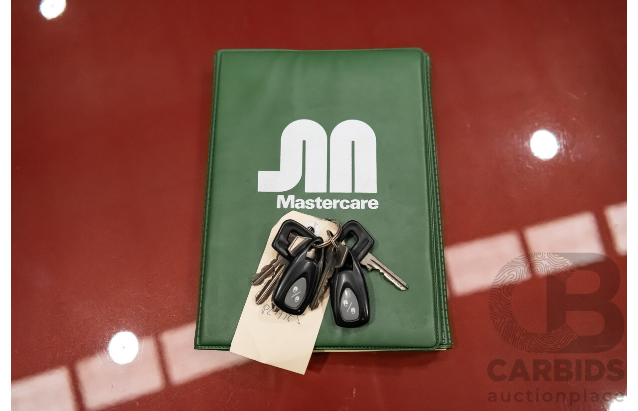 12/1985 Jaguar XJ6 Sovereign 4.2 4d Sedan Cranberry Red 4.2L