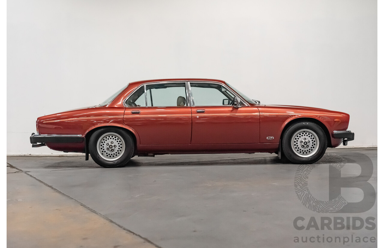 12/1985 Jaguar XJ6 Sovereign 4.2 4d Sedan Cranberry Red 4.2L