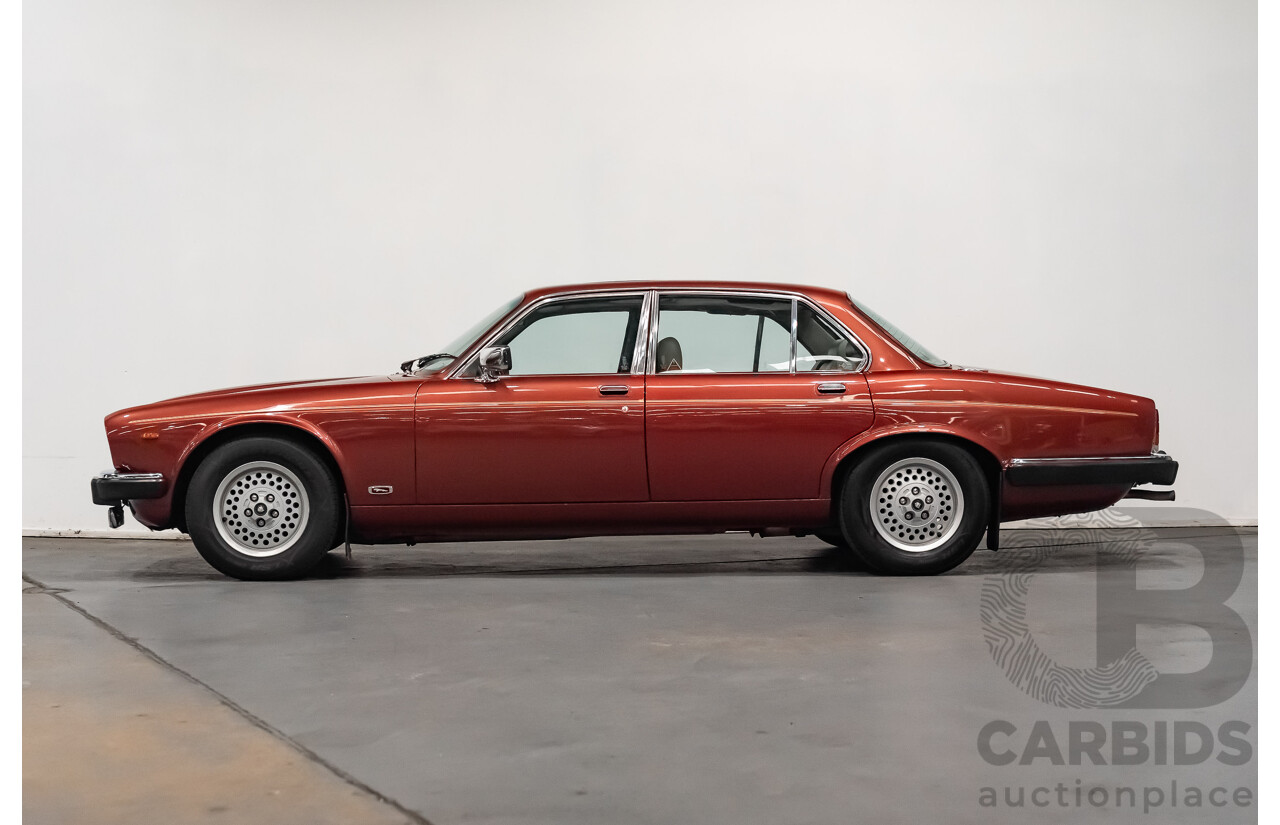 12/1985 Jaguar XJ6 Sovereign 4.2 4d Sedan Cranberry Red 4.2L