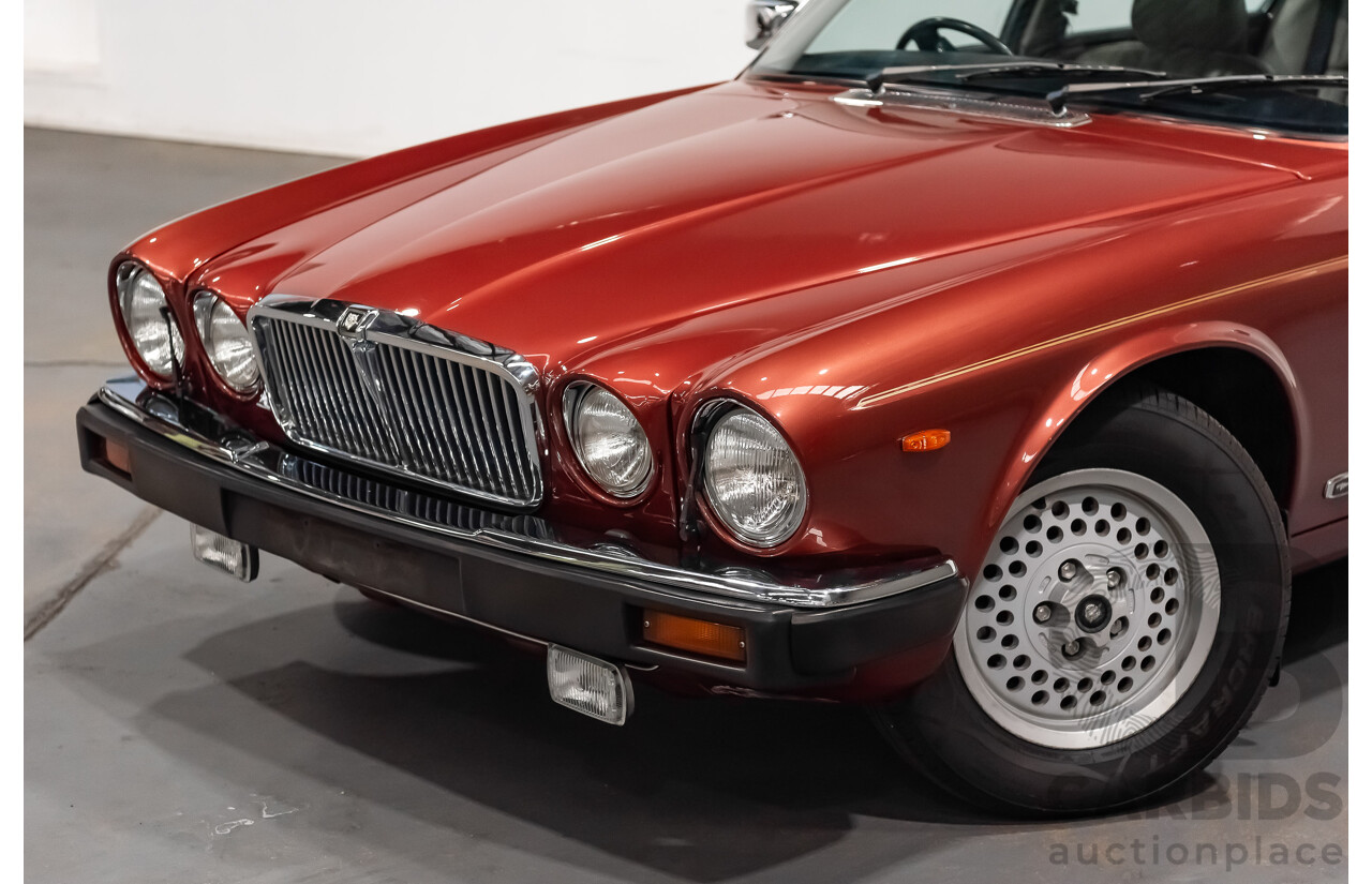12/1985 Jaguar XJ6 Sovereign 4.2 4d Sedan Cranberry Red 4.2L