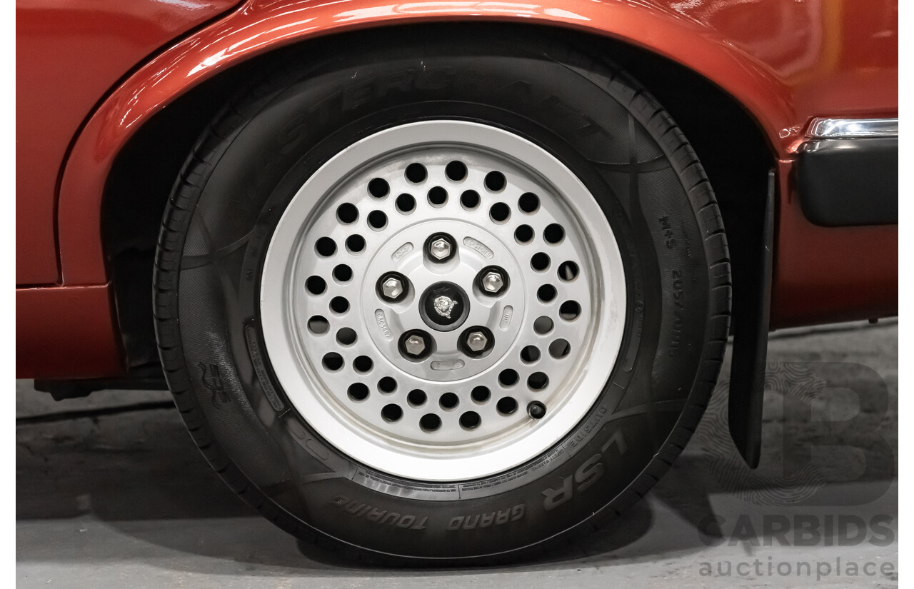 12/1985 Jaguar XJ6 Sovereign 4.2 4d Sedan Cranberry Red 4.2L