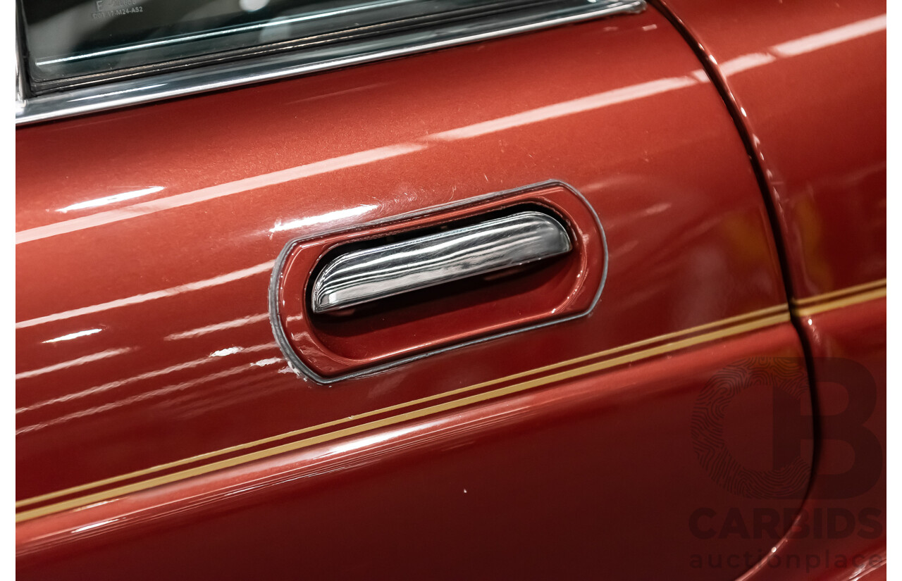 12/1985 Jaguar XJ6 Sovereign 4.2 4d Sedan Cranberry Red 4.2L