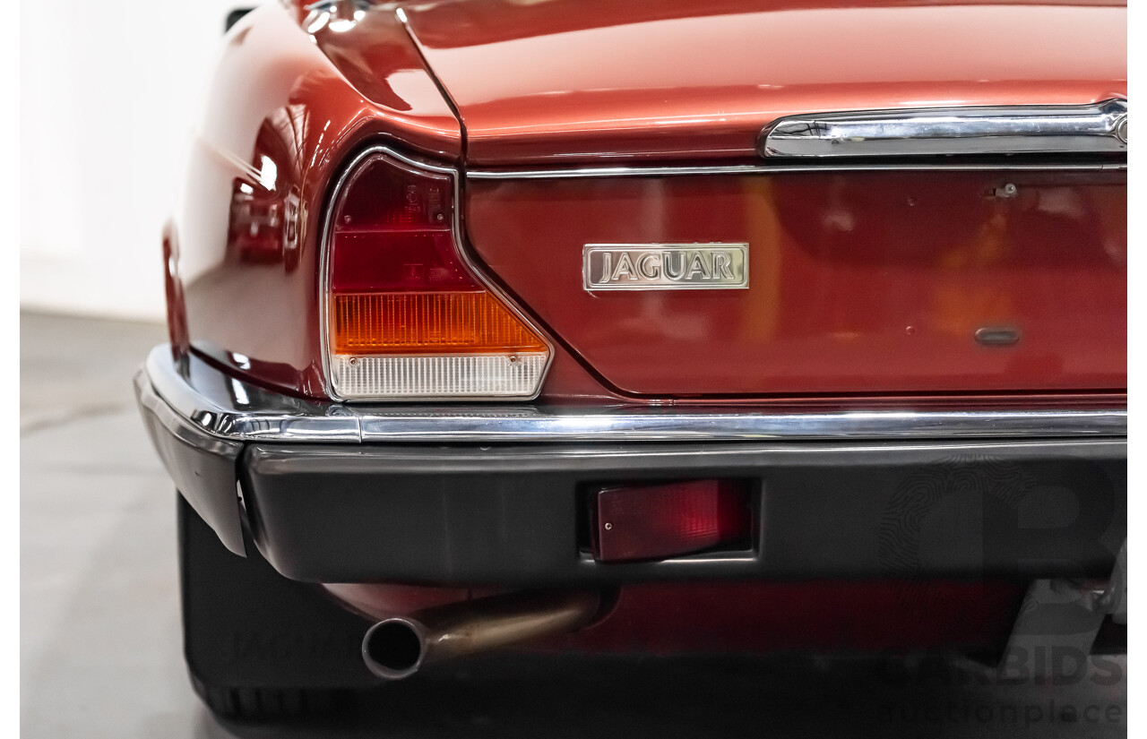 12/1985 Jaguar XJ6 Sovereign 4.2 4d Sedan Cranberry Red 4.2L