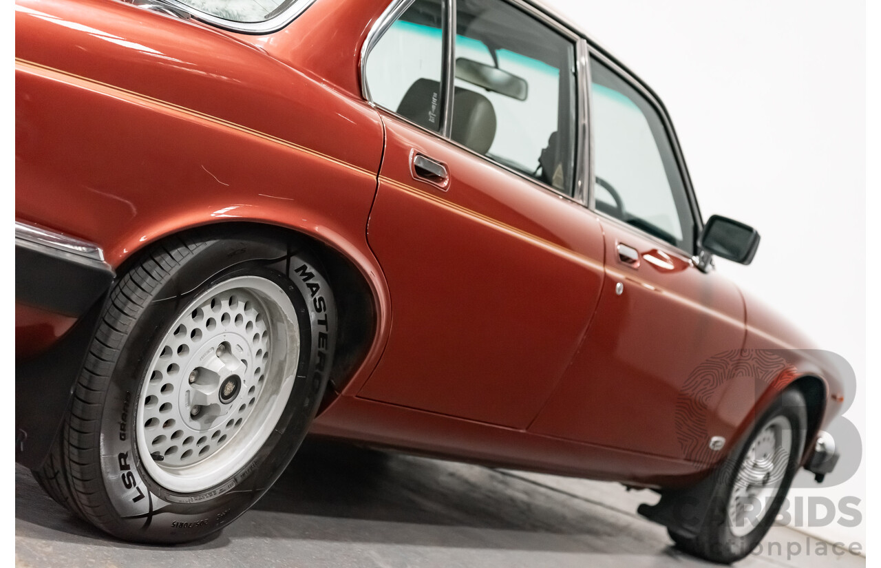 12/1985 Jaguar XJ6 Sovereign 4.2 4d Sedan Cranberry Red 4.2L