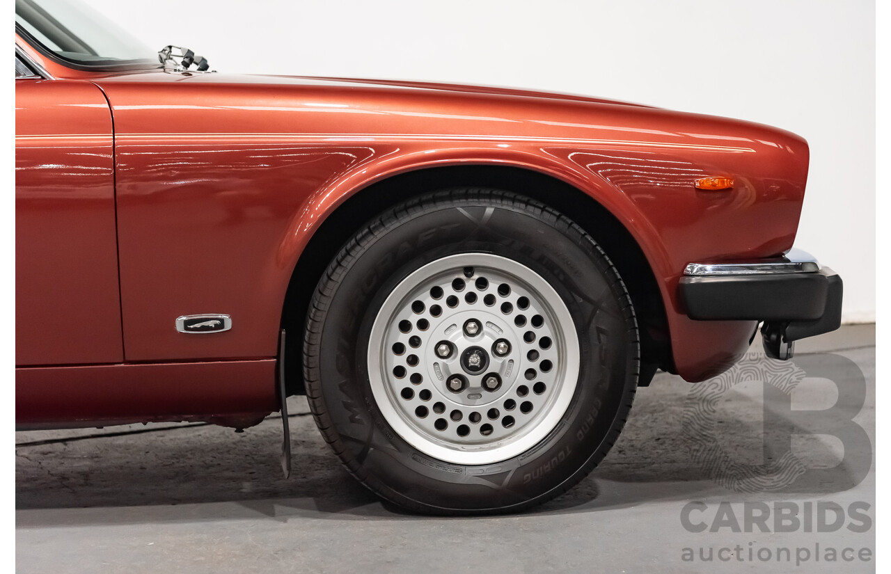 12/1985 Jaguar XJ6 Sovereign 4.2 4d Sedan Cranberry Red 4.2L
