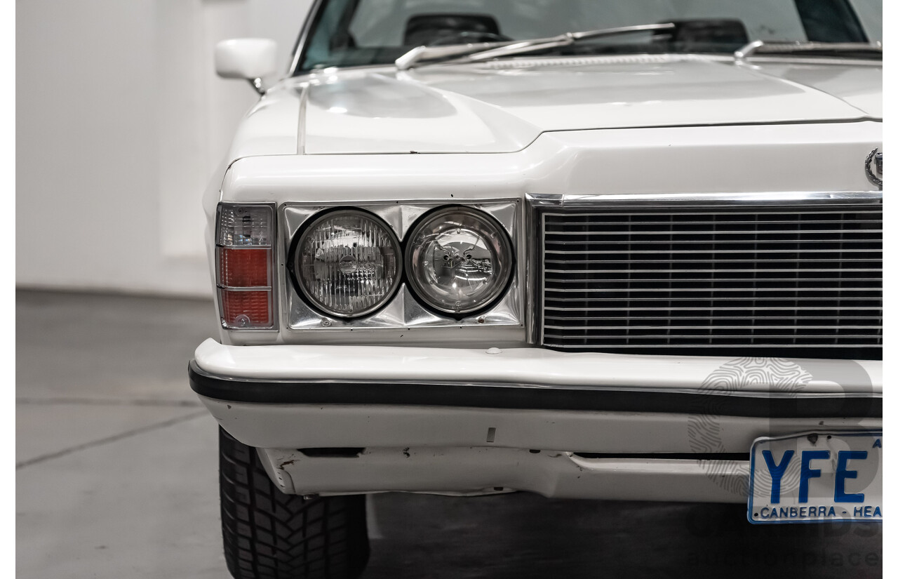 02/1976 Holden HJ Utility (On WB Chassis) 2d Utility White V8 5.0L - Modified & Engineered