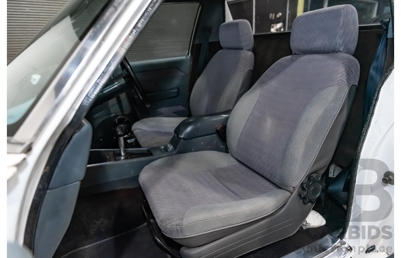 02/1976 Holden HJ Utility (On WB Chassis) 2d Utility White V8 5.0L - Modified & Engineered