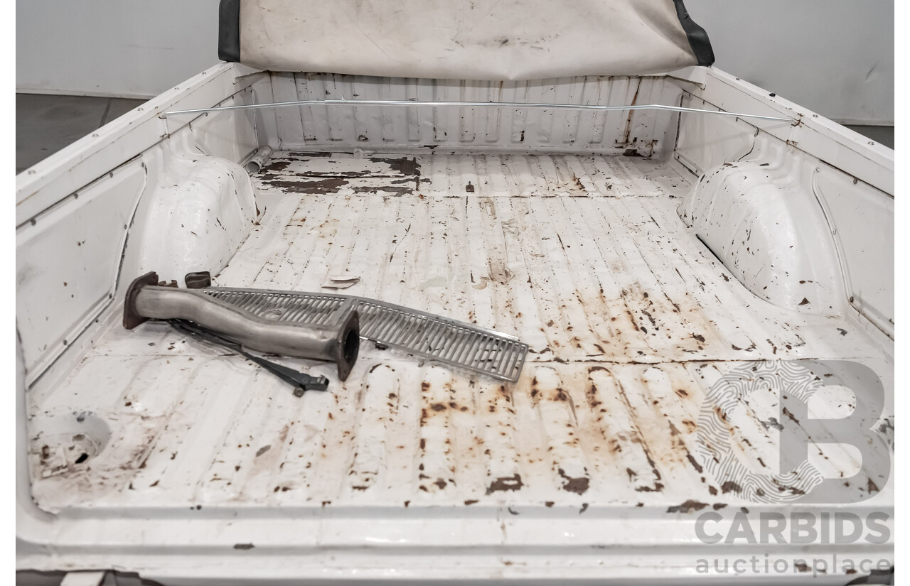 02/1976 Holden HJ Utility (On WB Chassis) 2d Utility White V8 5.0L - Modified & Engineered