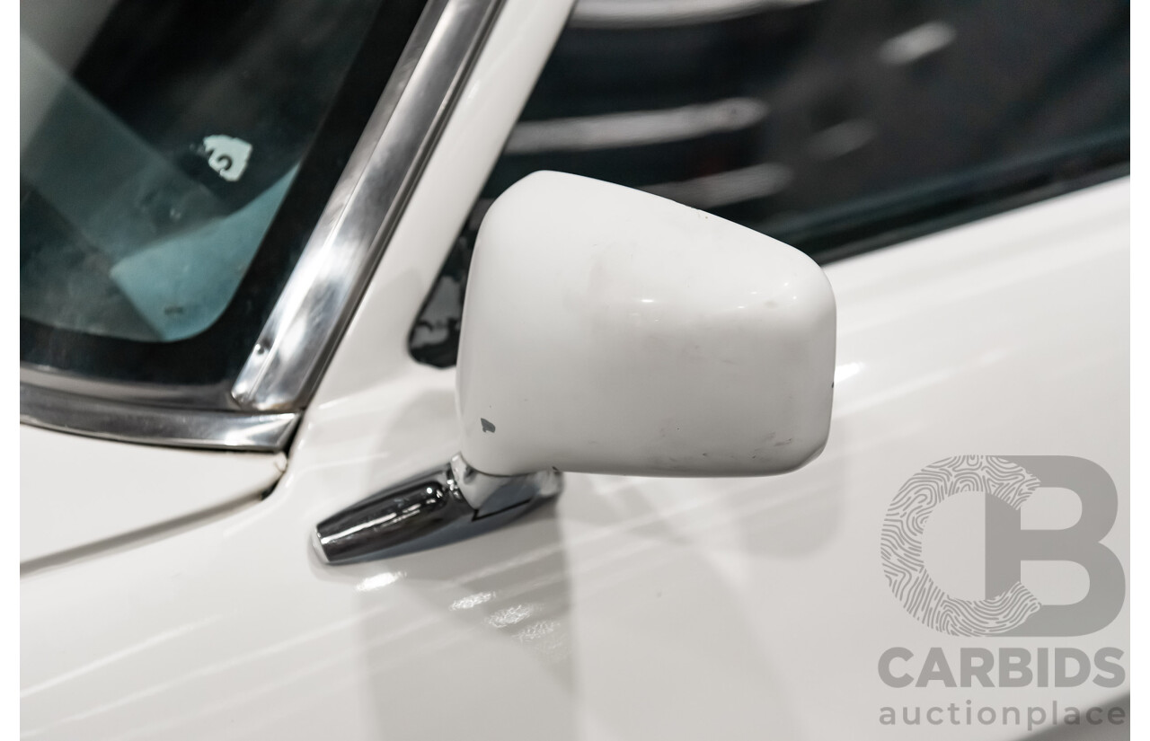 02/1976 Holden HJ Utility (On WB Chassis) 2d Utility White V8 5.0L - Modified & Engineered