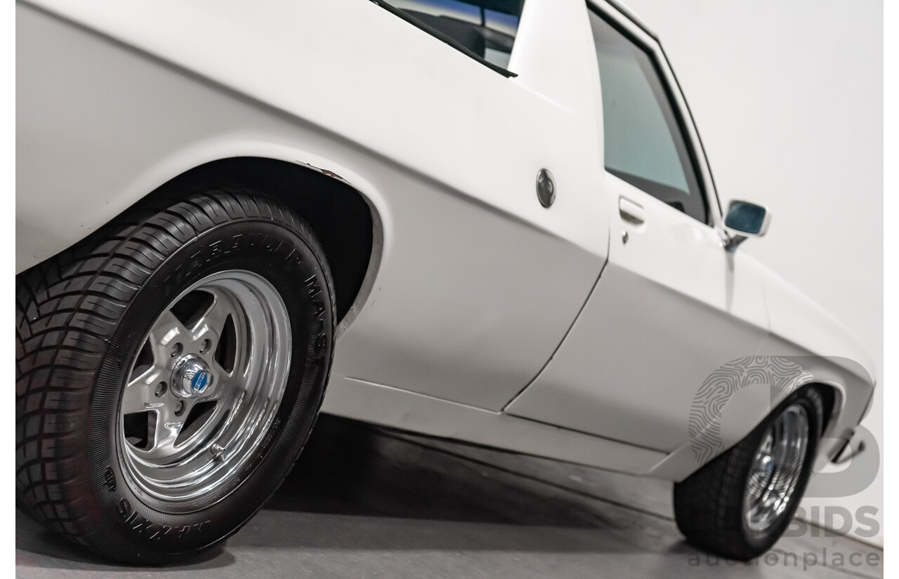 02/1976 Holden HJ Utility (On WB Chassis) 2d Utility White V8 5.0L - Modified & Engineered