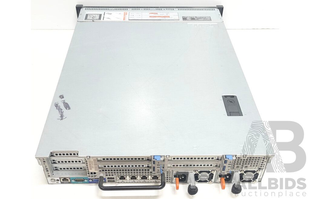 Dell PowerEdge R720 Dual Intel Xeon (E5-2630 v2) 2.60GHz-3.10GHz 6-Core CPU 2RU Server w/ 128GB DDR3