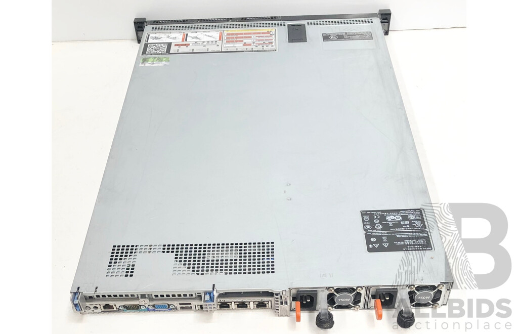 Dell PowerEdge R620 Dual Intel Xeon (E5-2630 0) 2.30GHz-2.80GHz 6-Core CPU 1RU Server w/ 96GB DDR3