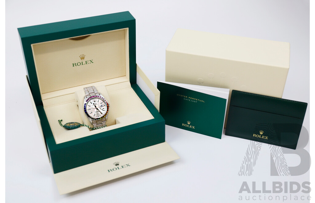 Rolex Datejust Rainbow