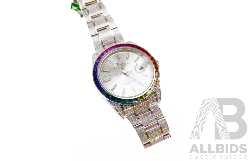 Rolex Datejust Rainbow