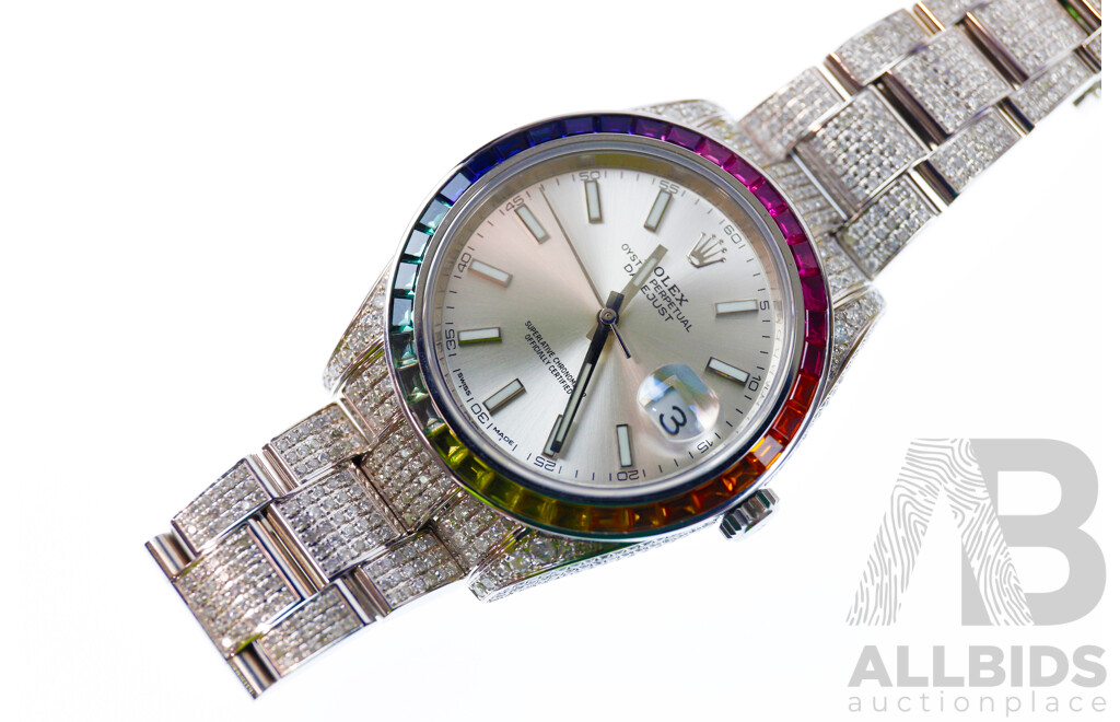 Rolex Datejust Rainbow