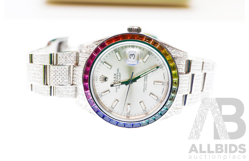 Rolex Datejust Rainbow