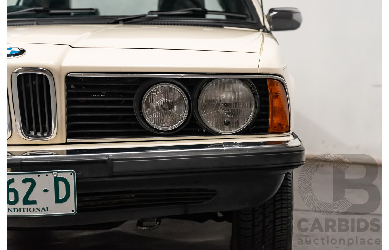 1/1980 BMW 733i E23 4d Sedan White 3.2L