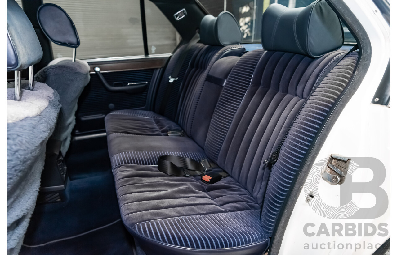 1/1980 BMW 733i E23 4d Sedan White 3.2L