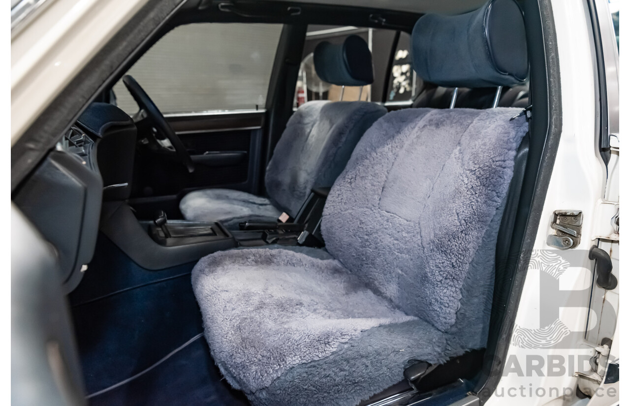 1/1980 BMW 733i E23 4d Sedan White 3.2L