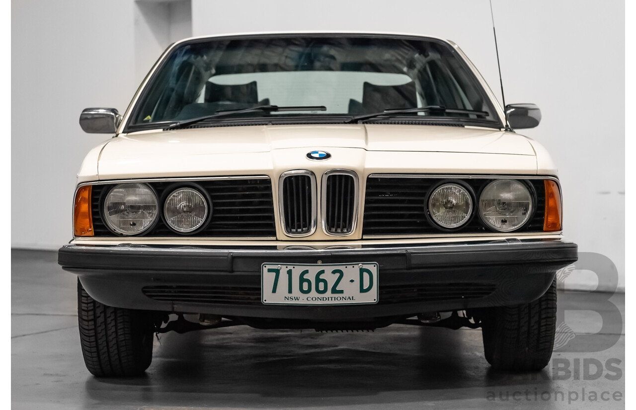 1/1980 BMW 733i E23 4d Sedan White 3.2L