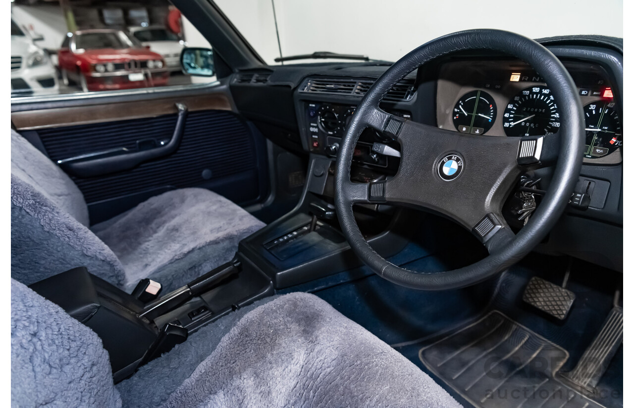 1/1980 BMW 733i E23 4d Sedan White 3.2L