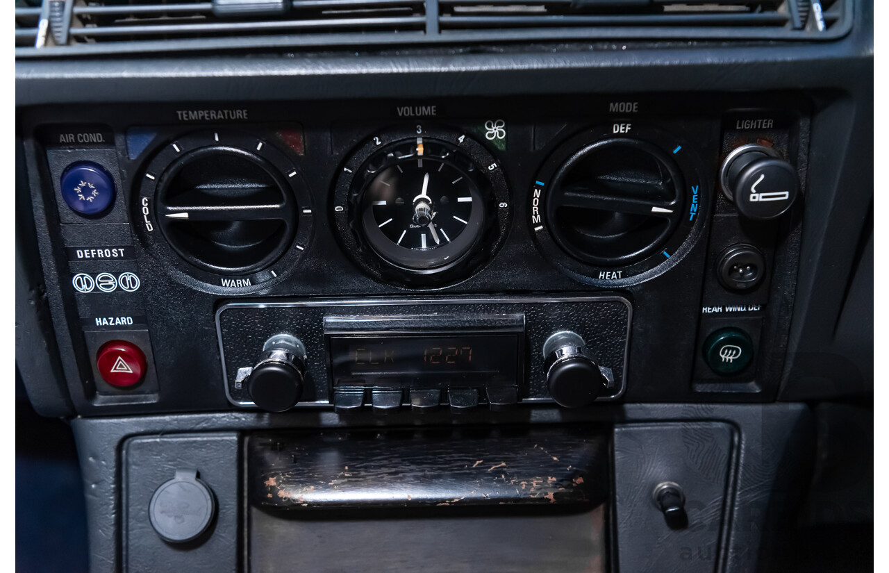 1/1980 BMW 733i E23 4d Sedan White 3.2L