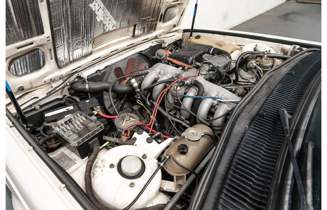 1/1980 BMW 733i E23 4d Sedan White 3.2L