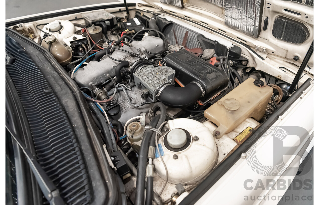 1/1980 BMW 733i E23 4d Sedan White 3.2L