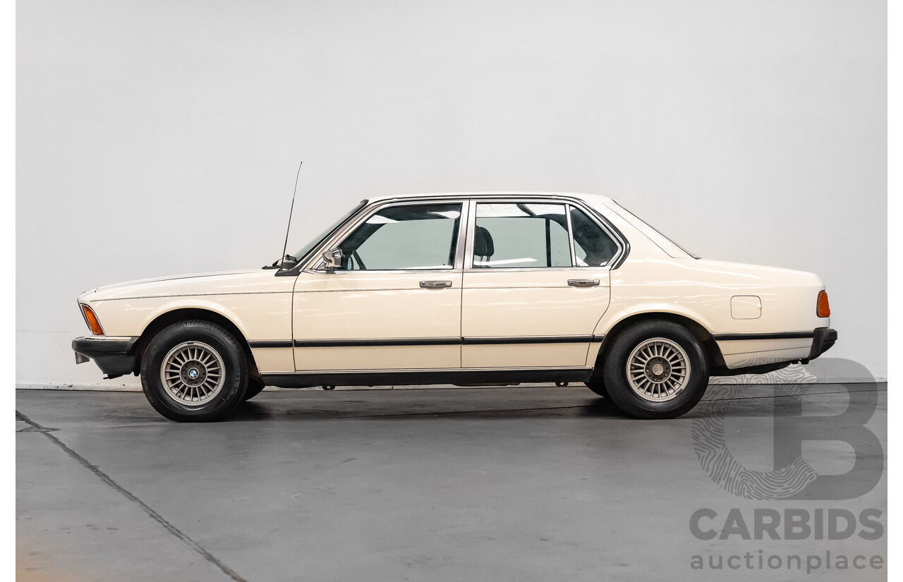1/1980 BMW 733i E23 4d Sedan White 3.2L