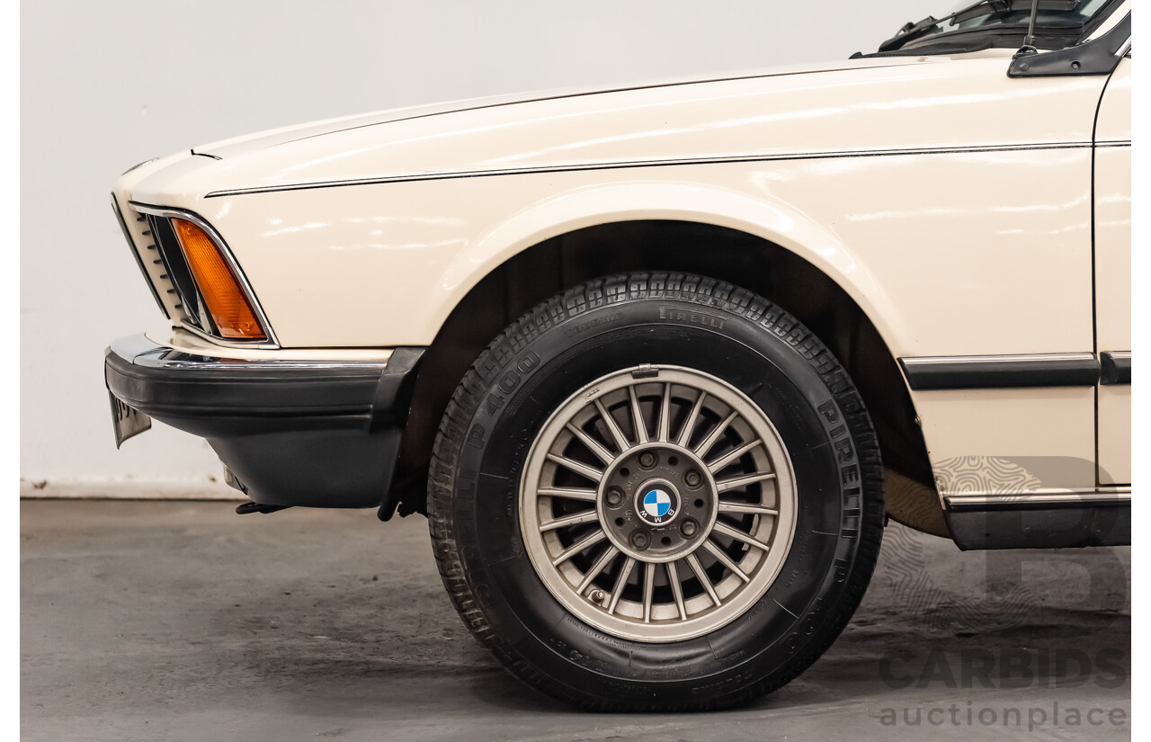 1/1980 BMW 733i E23 4d Sedan White 3.2L