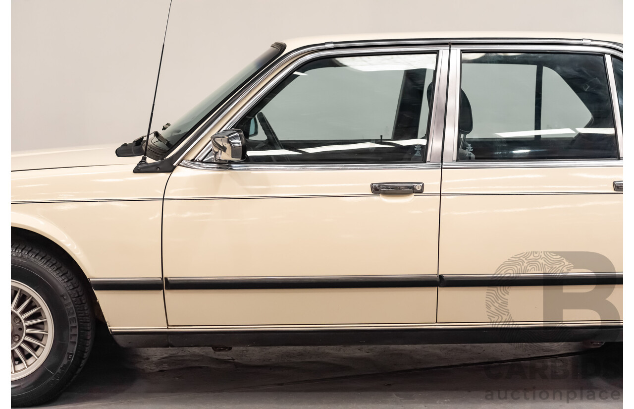 1/1980 BMW 733i E23 4d Sedan White 3.2L