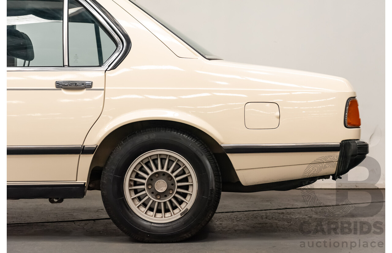 1/1980 BMW 733i E23 4d Sedan White 3.2L