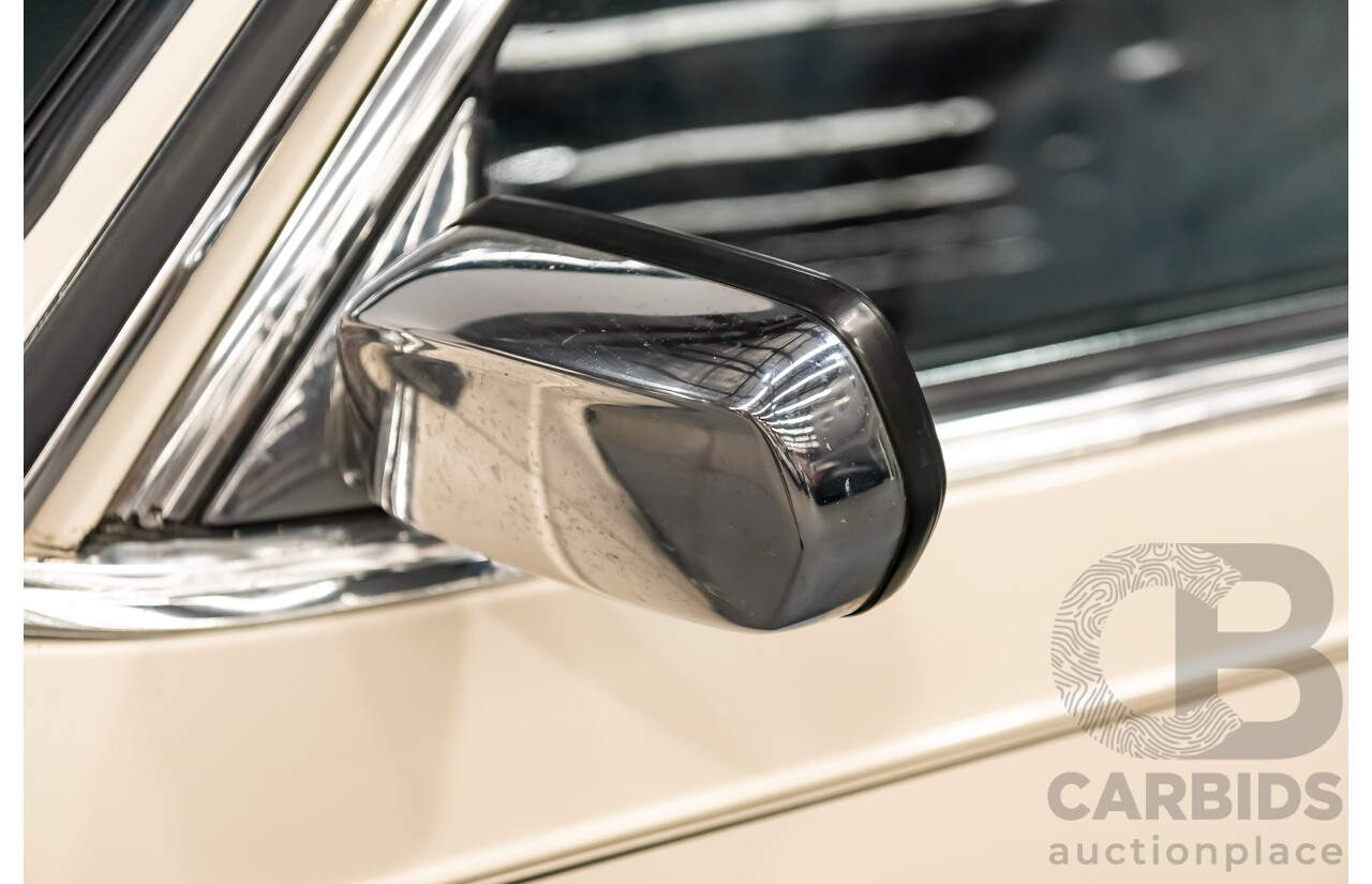 1/1980 BMW 733i E23 4d Sedan White 3.2L