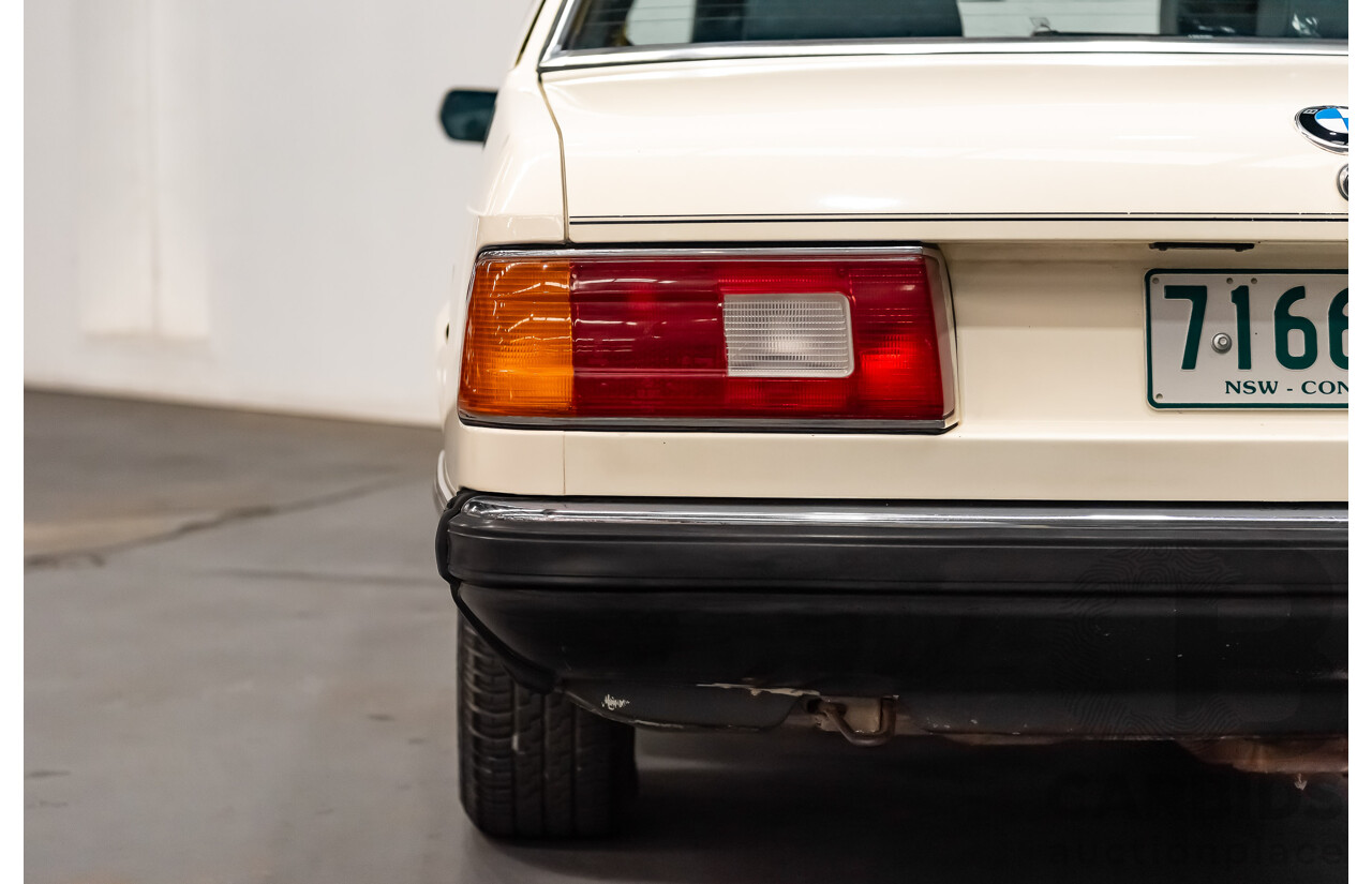 1/1980 BMW 733i E23 4d Sedan White 3.2L