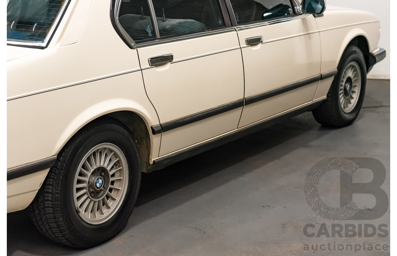 1/1980 BMW 733i E23 4d Sedan White 3.2L