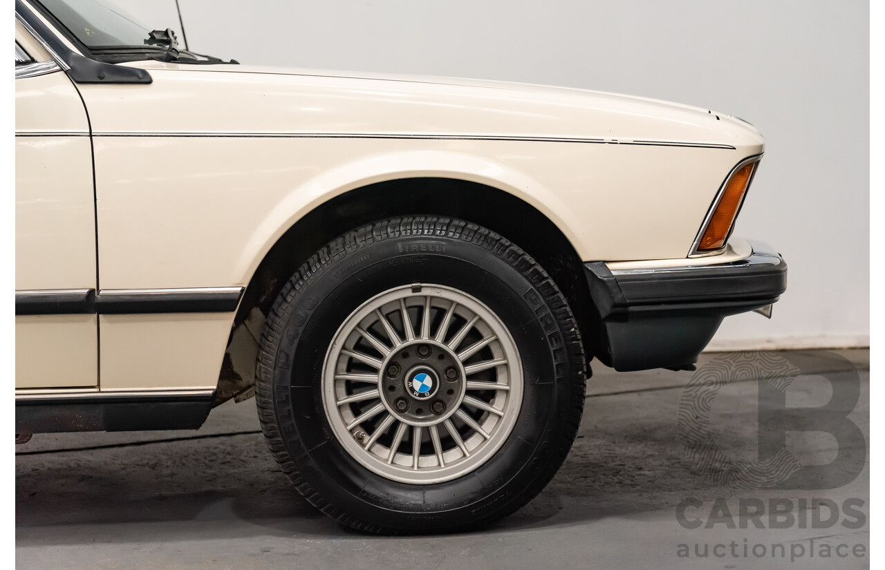 1/1980 BMW 733i E23 4d Sedan White 3.2L