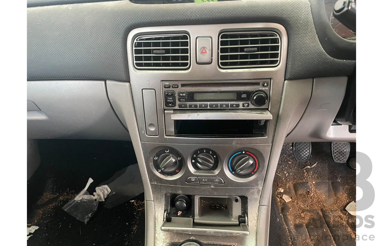 06/07 Subaru Forester X AWD MY07 4D Wagon Silver 2.5L