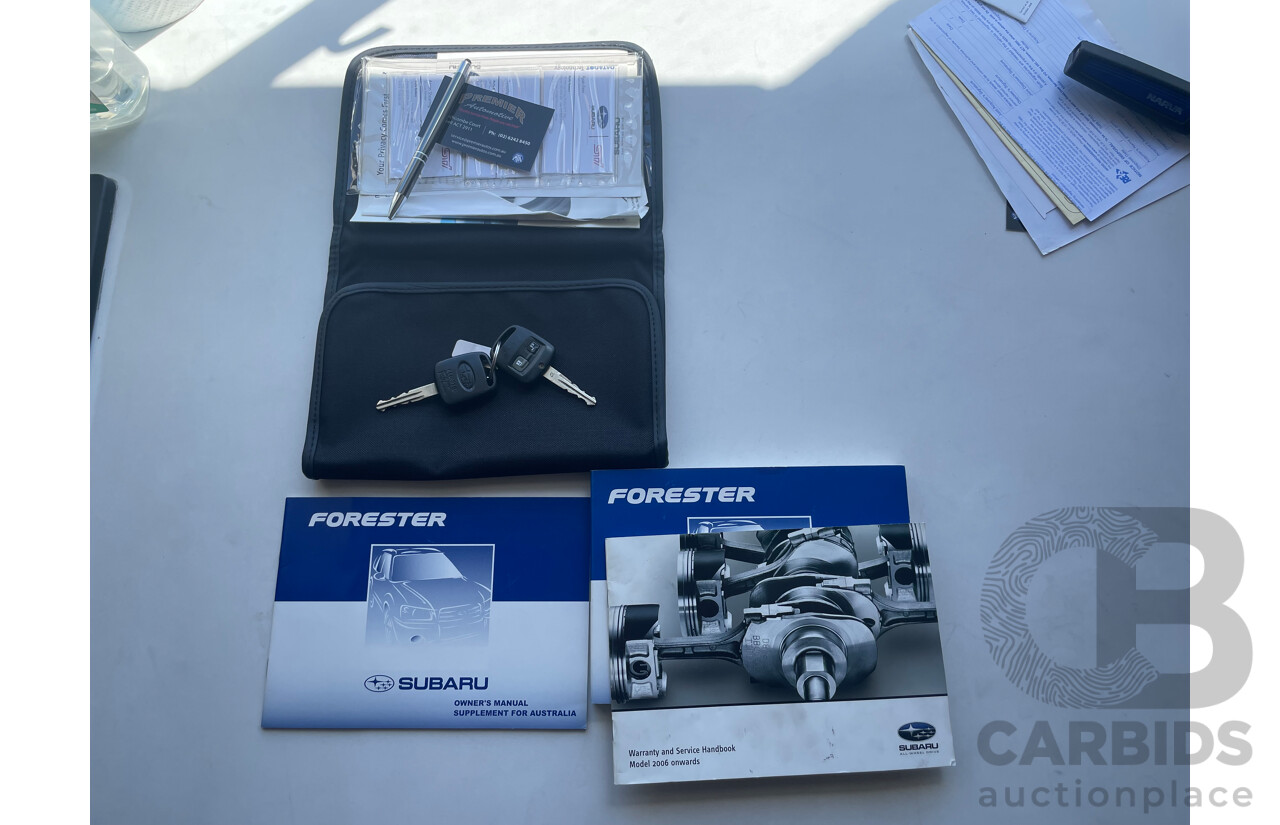 06/07 Subaru Forester X AWD MY07 4D Wagon Silver 2.5L