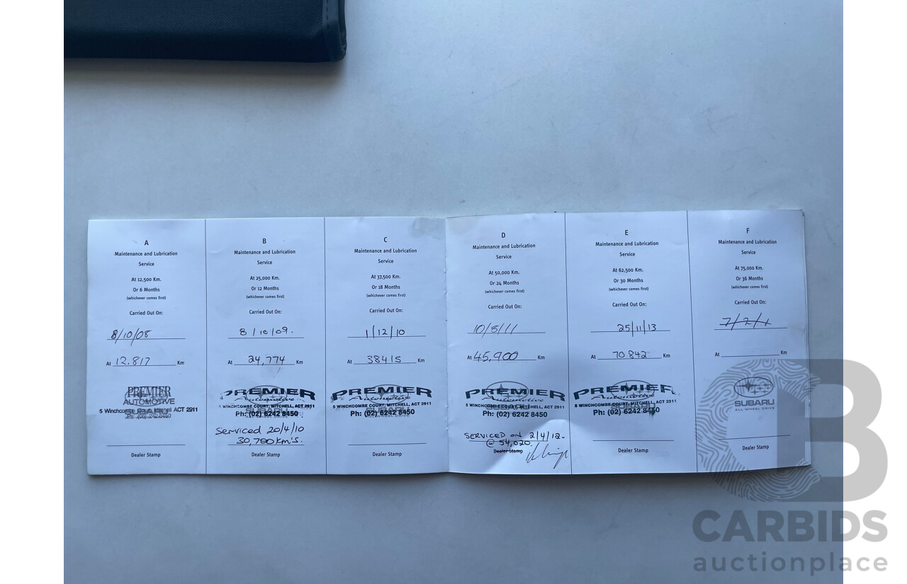 06/07 Subaru Forester X AWD MY07 4D Wagon Silver 2.5L