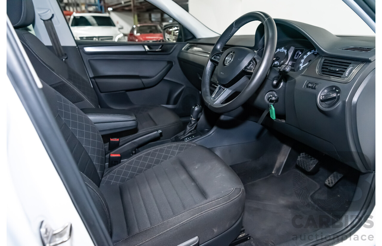 5/2018 Skoda Rapid Spaceback Style 92 TSI NH MY18 4d Wagon White Turbo 1.4L